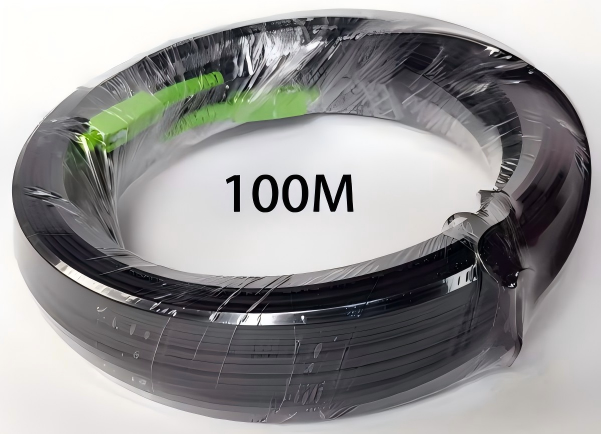 Pre-connectorized FTTH drop cable SC/APC 100m